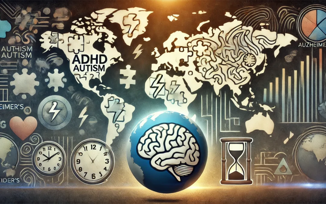 Navigating ADHD, Autism, Alzheimer’s, and Dementia Diagnosis Globally: Challenges and Future Directions